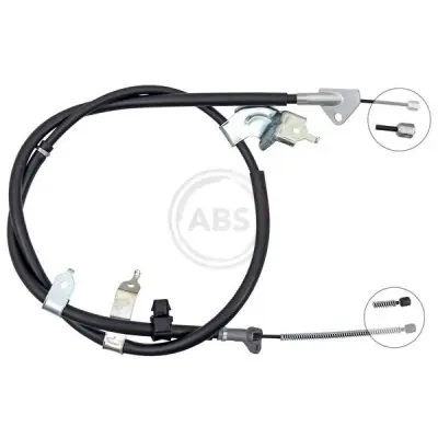 Novedad Cable de accionamiento, freno de estacionamiento A.B.S. K19870